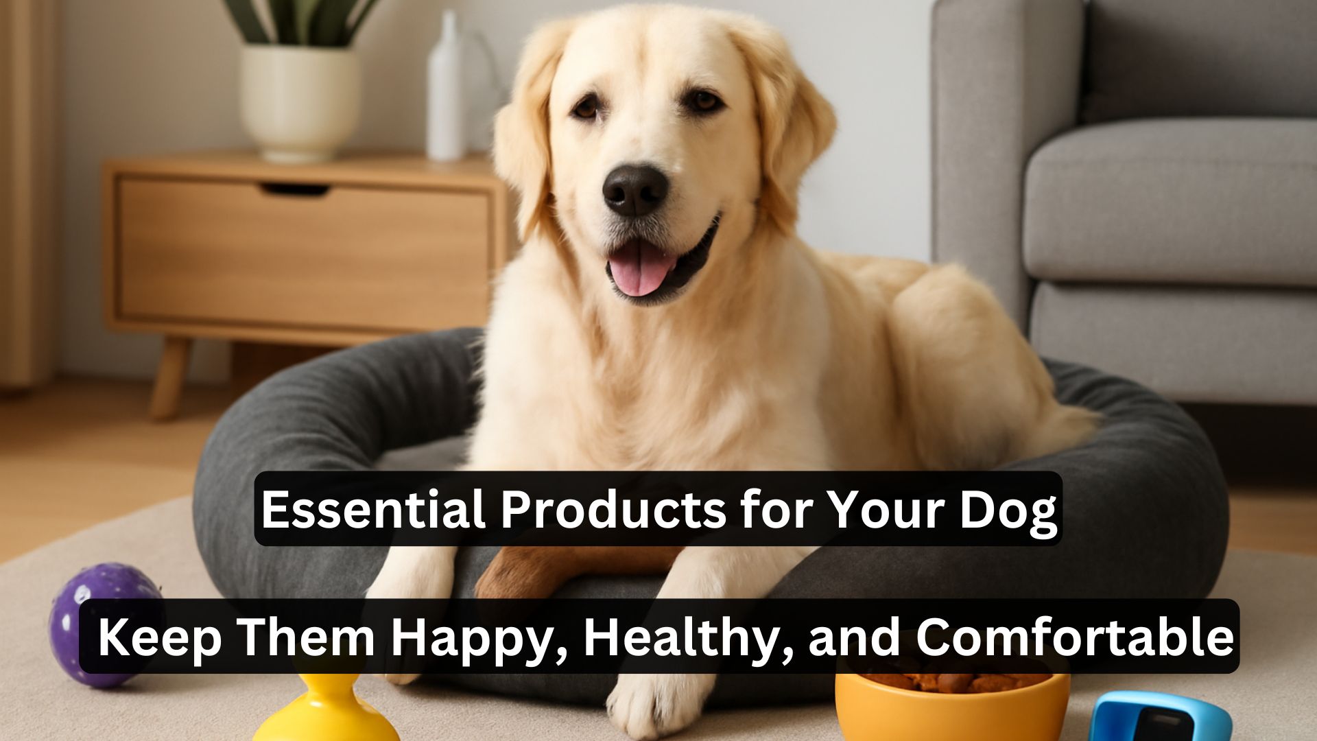 Essential Products for Your Dog: Keep Them Happy, Healthy, and Comfortable