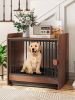 Dog Crate Indoor Dog Cage with Removable Tray and Lockable Door