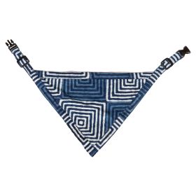 DGS Pet Products Unbugz-It Bandana Large Square Blue 13" x 8" x 0.1" (Color: Square Blue, size: Extra Large)
